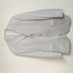 💎 Ermenegildo Zegna Saks Fifth Ave Gray Blazer 54 Drop L7 US 44R - Flawed Gem